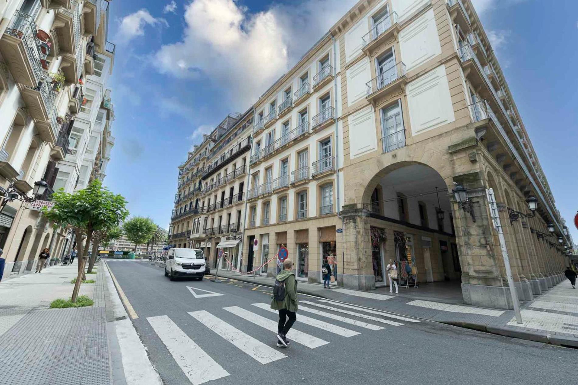 Apartamento Victoria En El Centro De San Sebastián Dış mekan fotoğraf